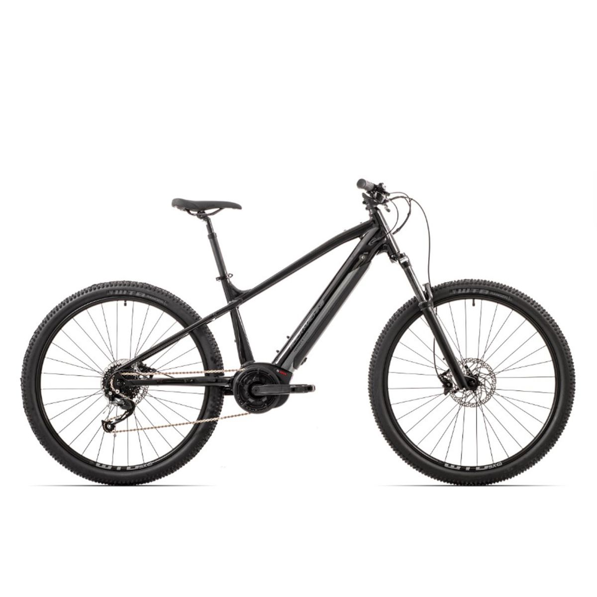 ●E-ROCK Black Rock Island Warrior Mountain Cruiser Electric Bike